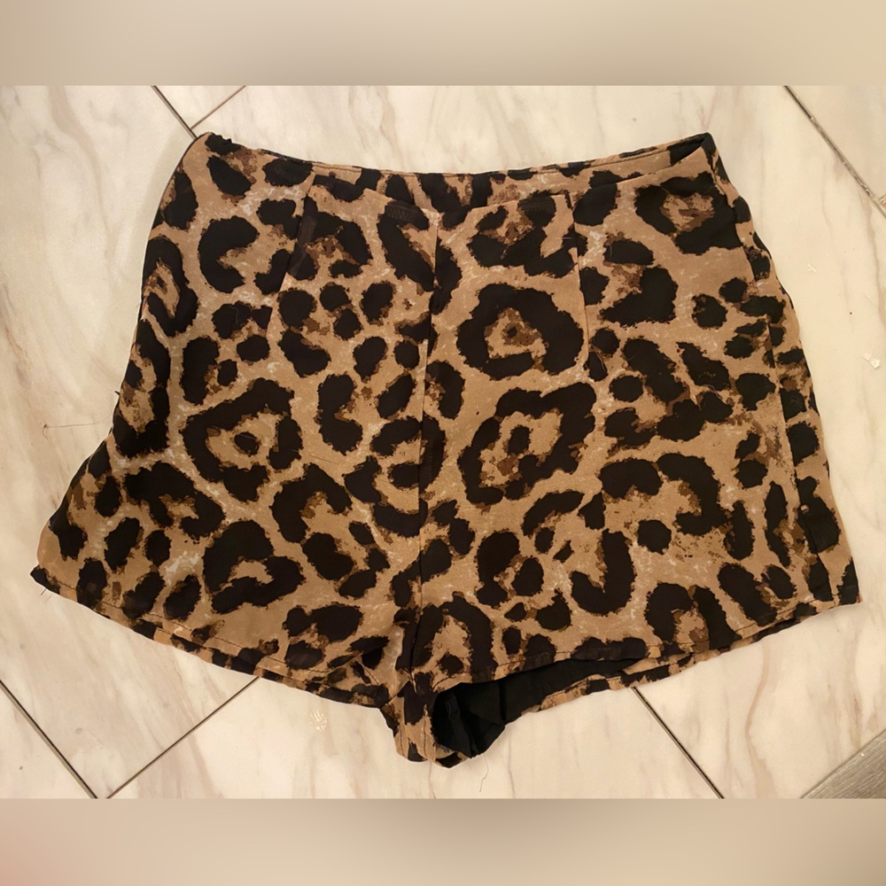 SHEIN Cheetah Shorts